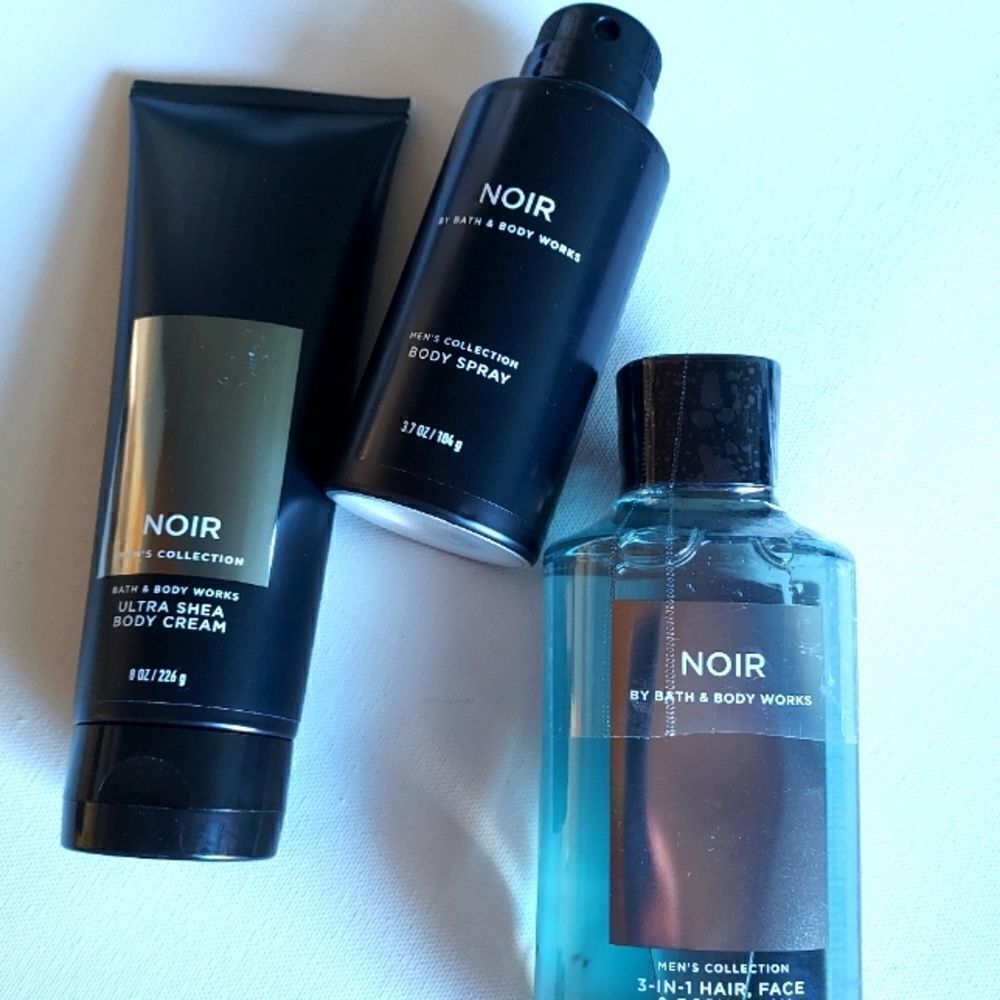 BATH & BODY NOIR MEN'S COLLECTION